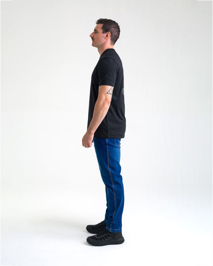 Camiseta Concept Give Me Coffee Masculina - Preta - INVICTUS