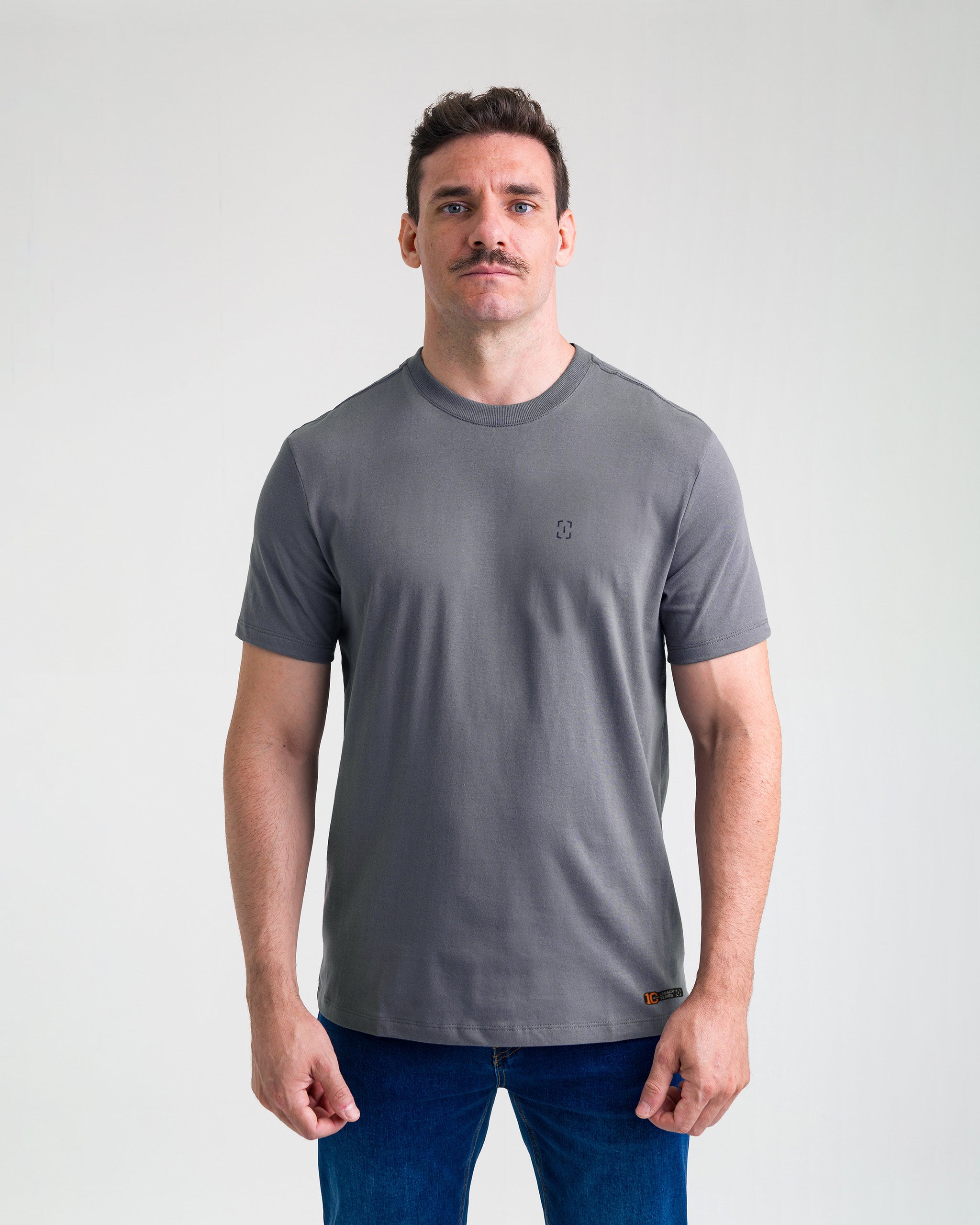 Camiseta Concept K9 Buddy 10 anos - Chumbo