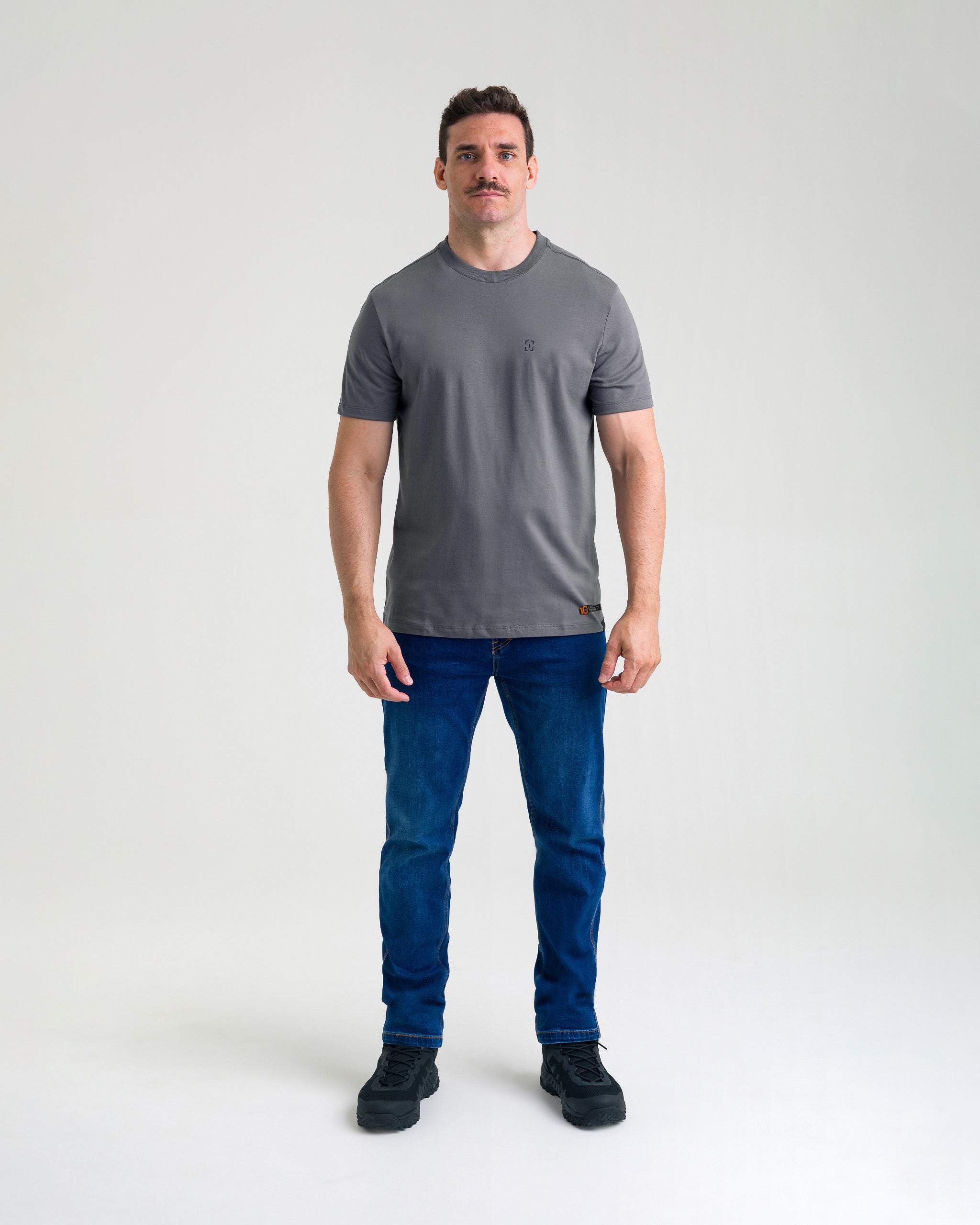 Camiseta Concept K9 Buddy 10 anos - Chumbo