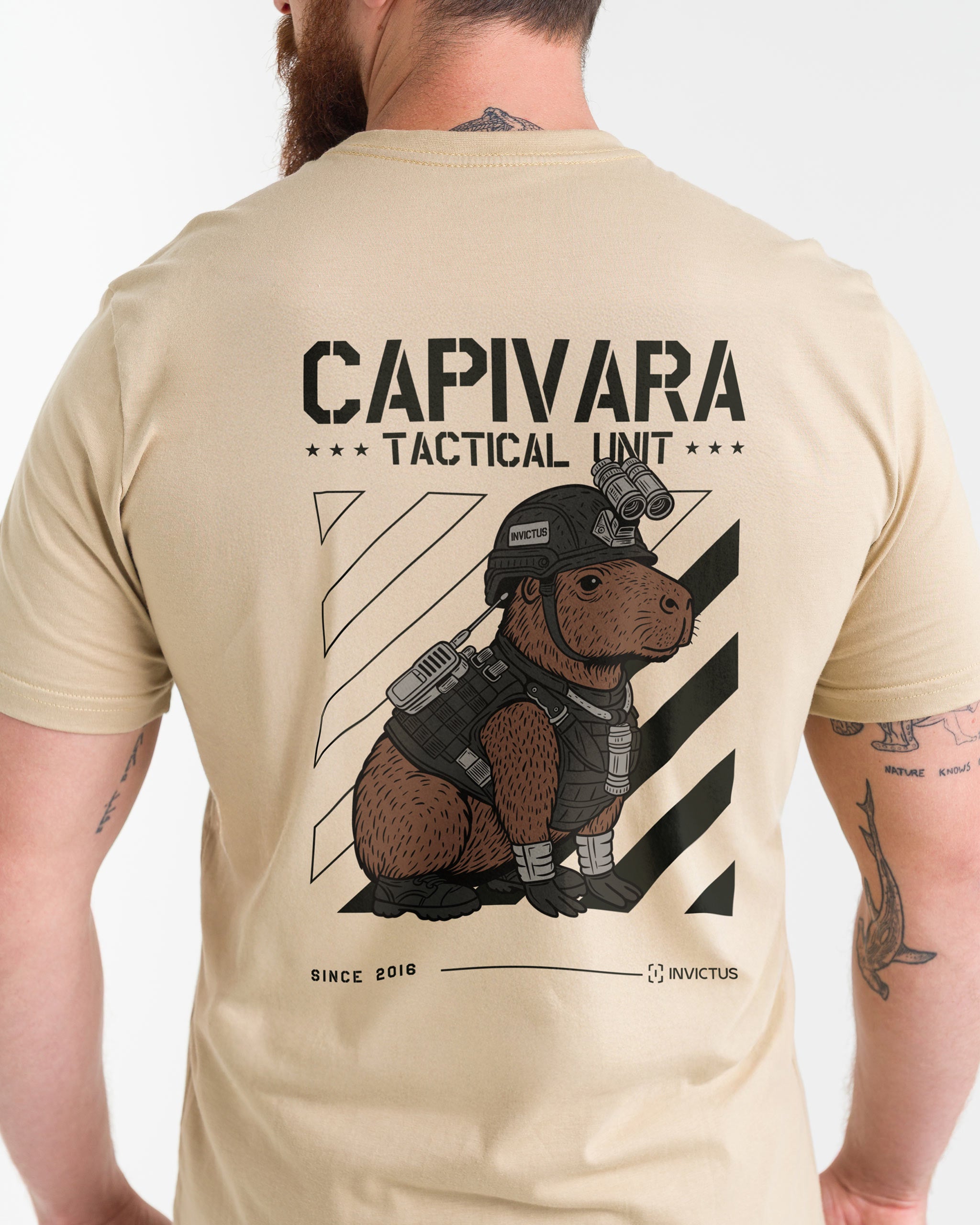 Camiseta Concept Keep Capirava  - Cáqui