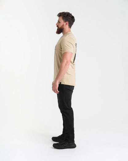 Camiseta Concept Keep Capirava - Cáqui - INVICTUS