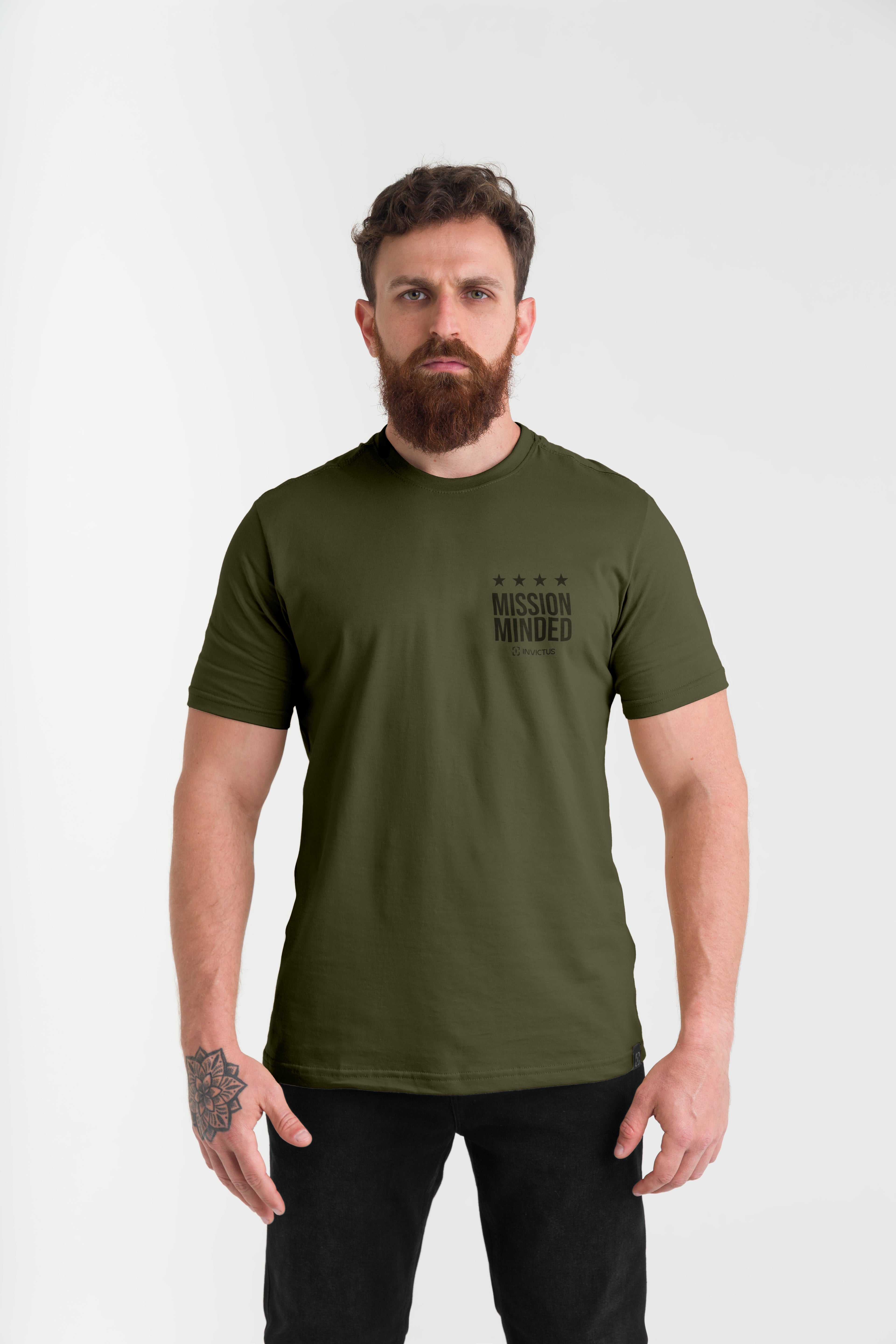 Camiseta Concept Mission Minded - Verde - INVICTUS