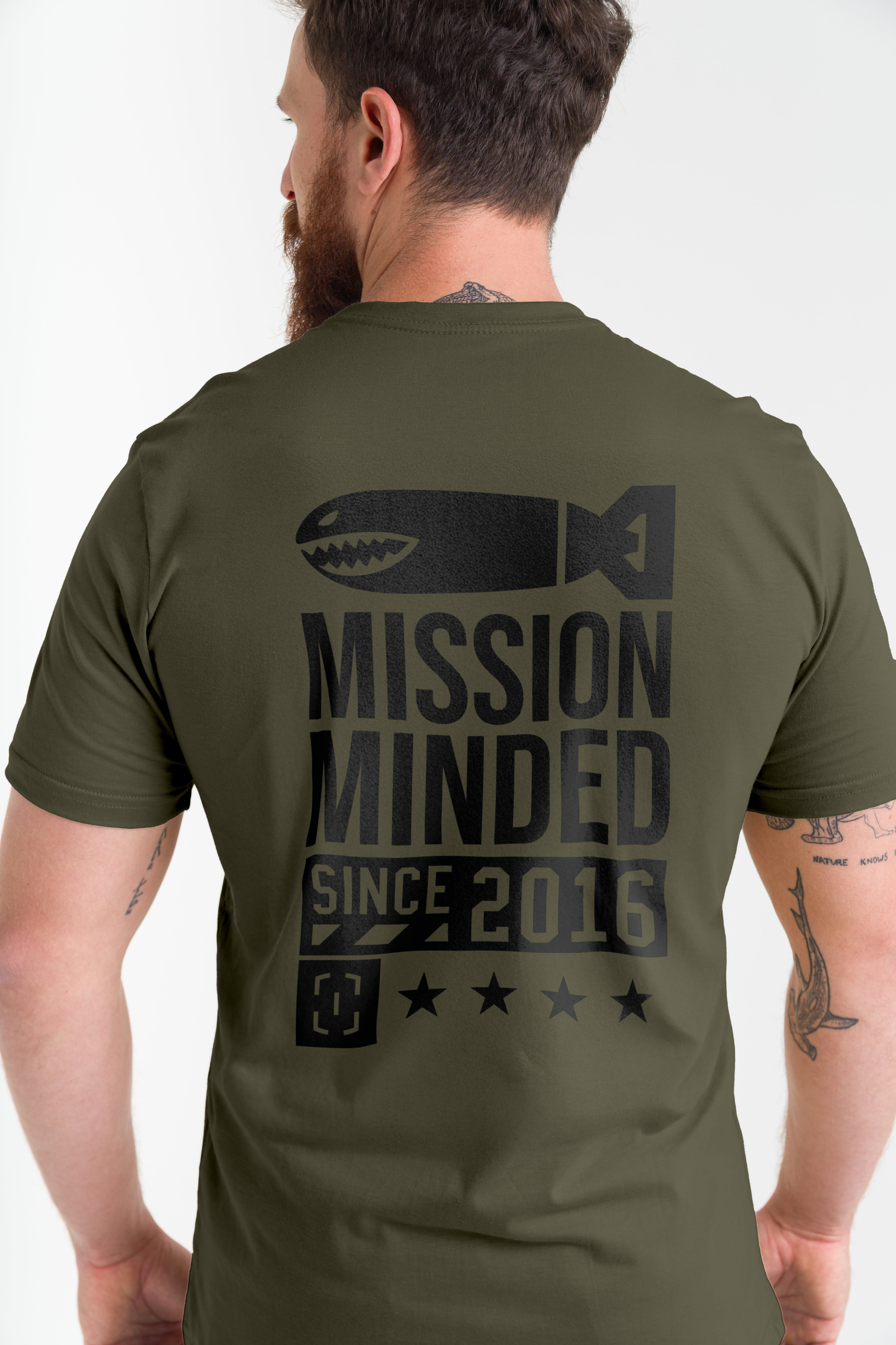 Camiseta Concept Mission Minded - Verde - INVICTUS