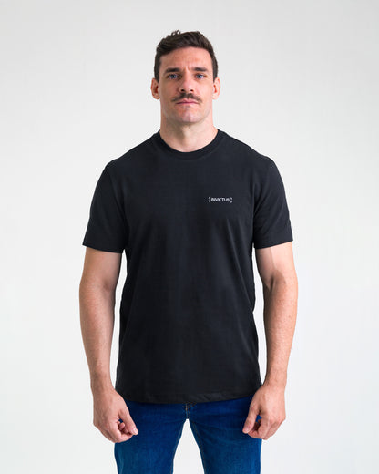 Camiseta Concept Snake Bones Masculina - Preta - INVICTUS