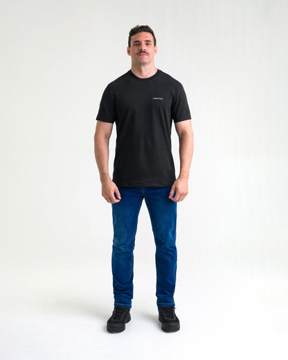 Camiseta Concept Snake Bones Masculina - Preta - INVICTUS