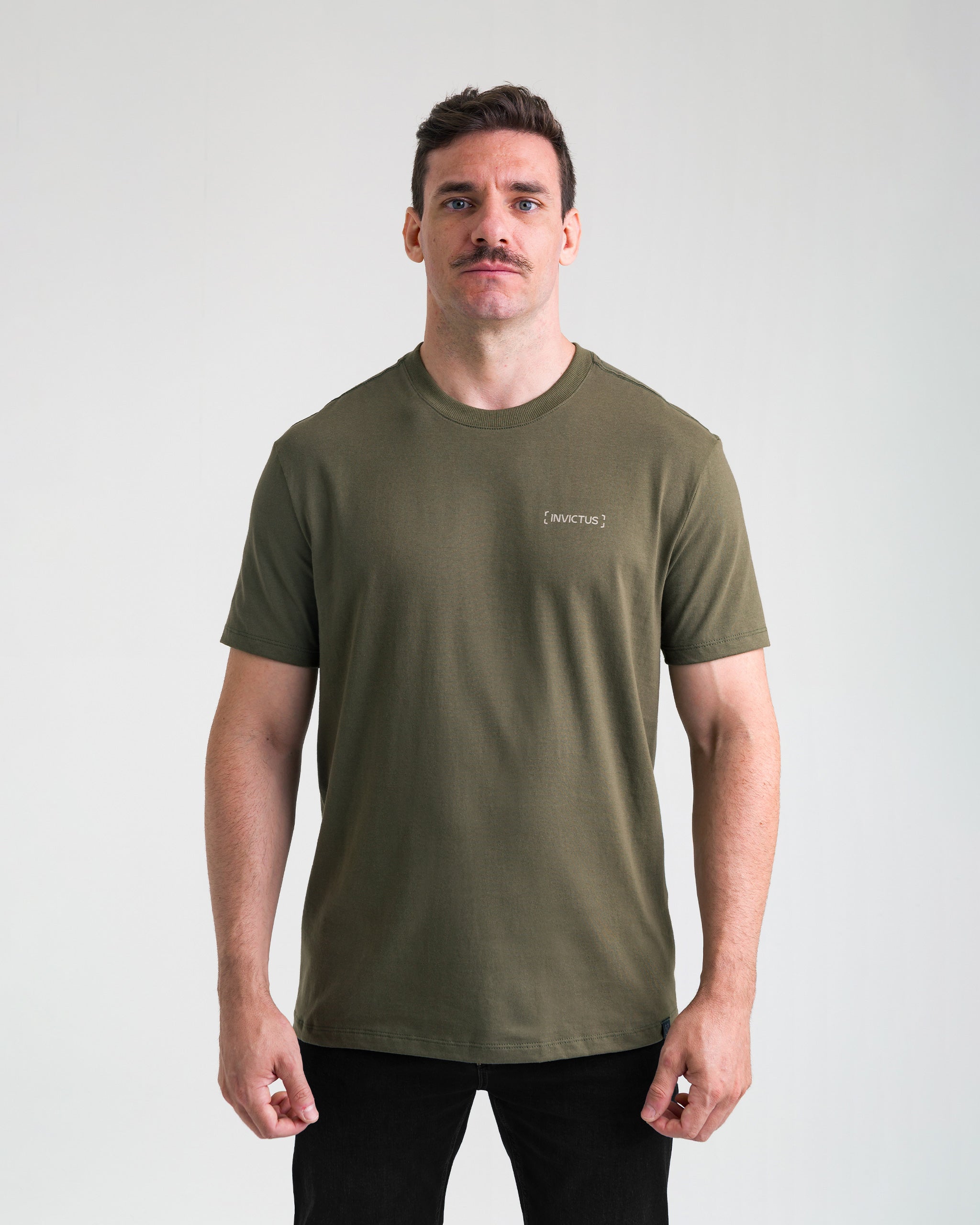Camiseta Concept Snake Bones Masculina - Verde - INVICTUS