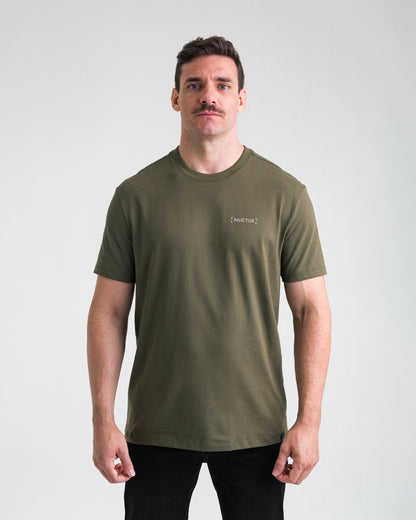 Camiseta Concept Snake Bones Masculina - Verde - INVICTUS