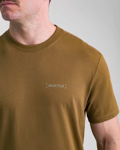 Camiseta Concept Victory Masculina - Marrom - INVICTUS
