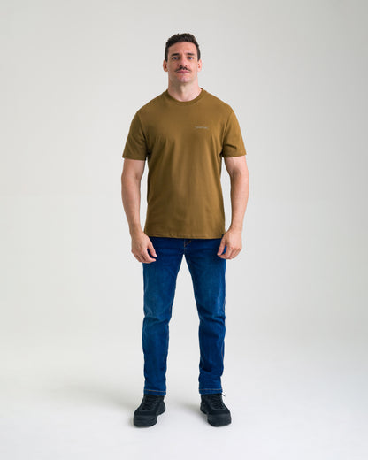 Camiseta Concept Victory Masculina - Marrom - INVICTUS