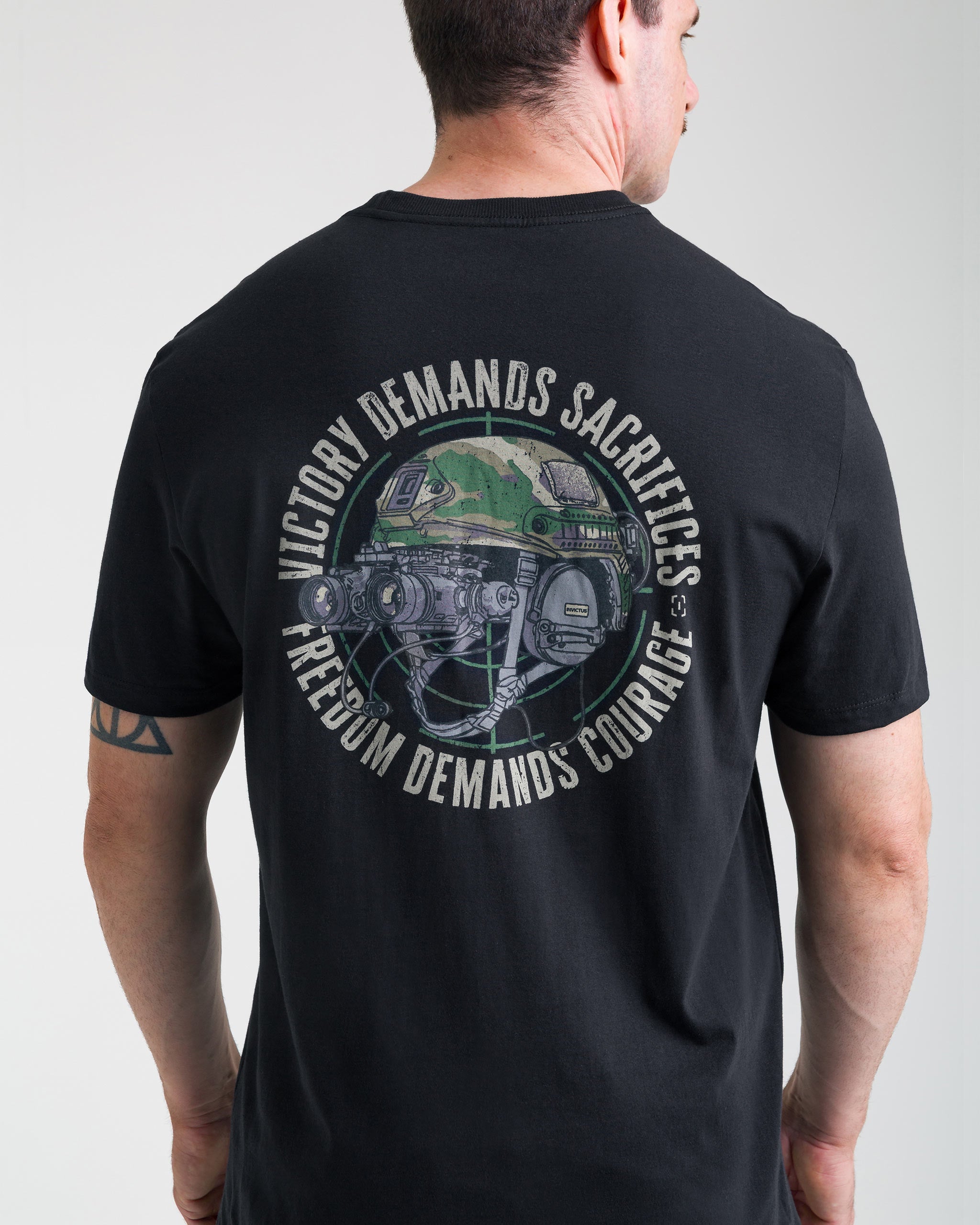 Camiseta Concept Victory Masculina - Preta - INVICTUS