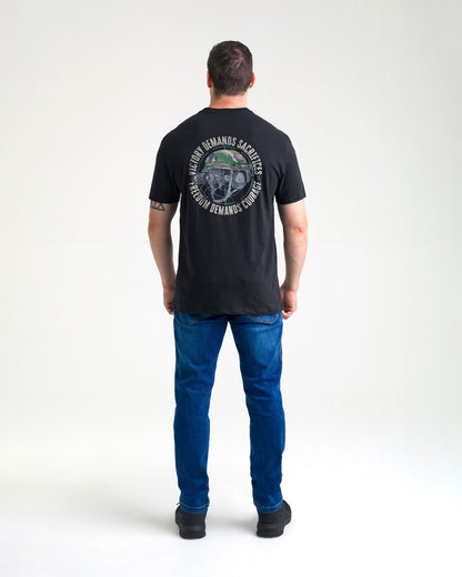 Camiseta Concept Victory Masculina - Preta - INVICTUS