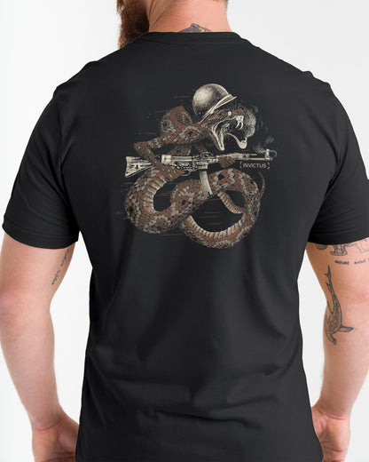 Camiseta Concept War Venom - Preta
