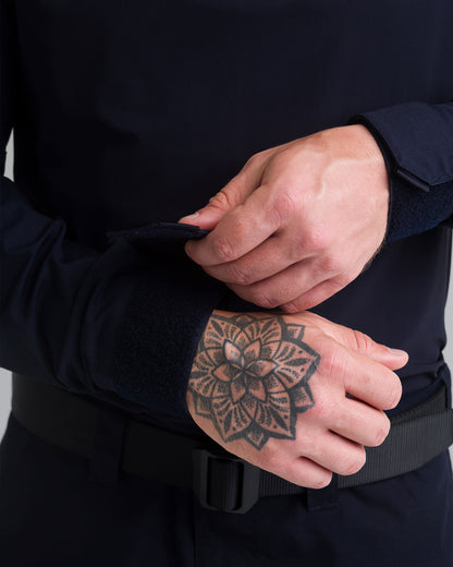 Camisa de Combate Hawk 3.0 - Azul Marinho