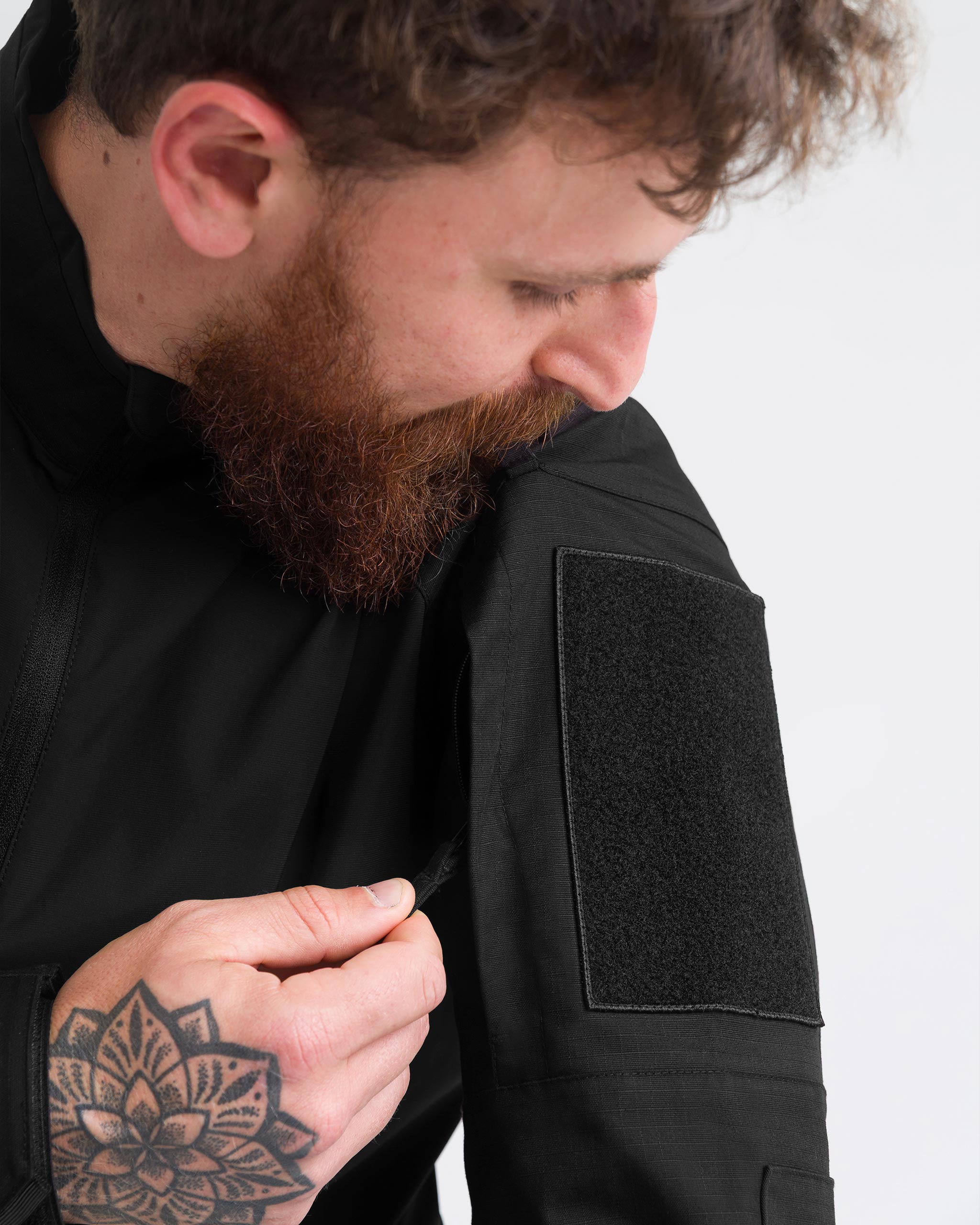 Camisa de Combate Hawk 3.0 - Preto