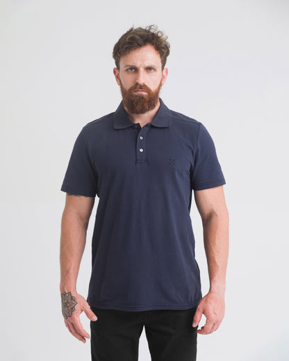 Camisa Polo Division Light - Azul Marinho