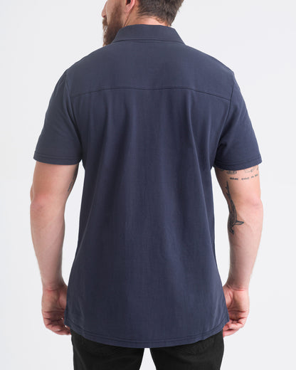 Camisa Polo Division Light - Azul Marinho