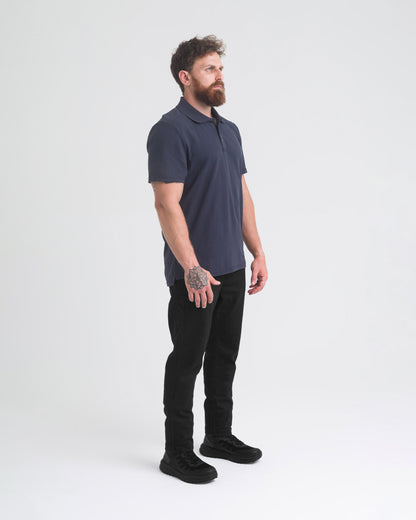 Camisa Polo Division Light - Azul Marinho