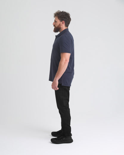 Camisa Polo Division Light - Azul Marinho