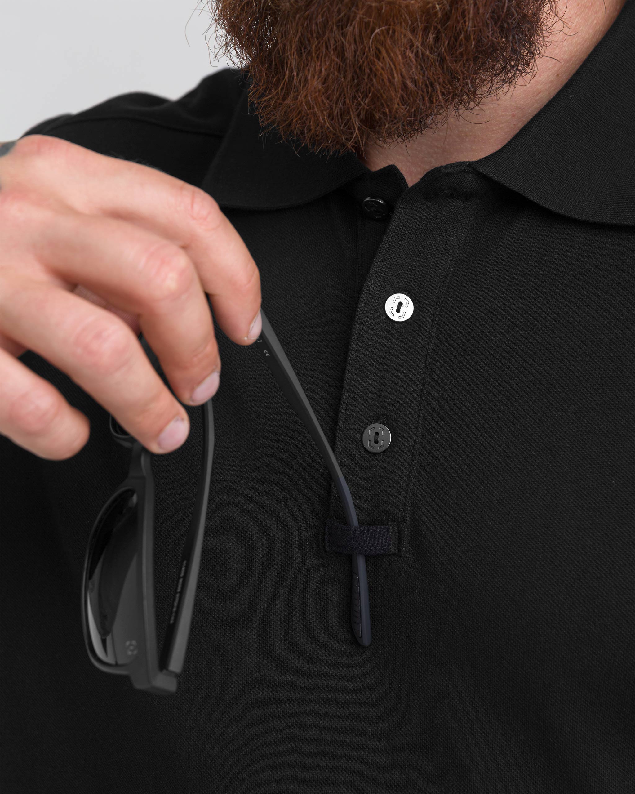 Camisa Polo Division Light - Preta