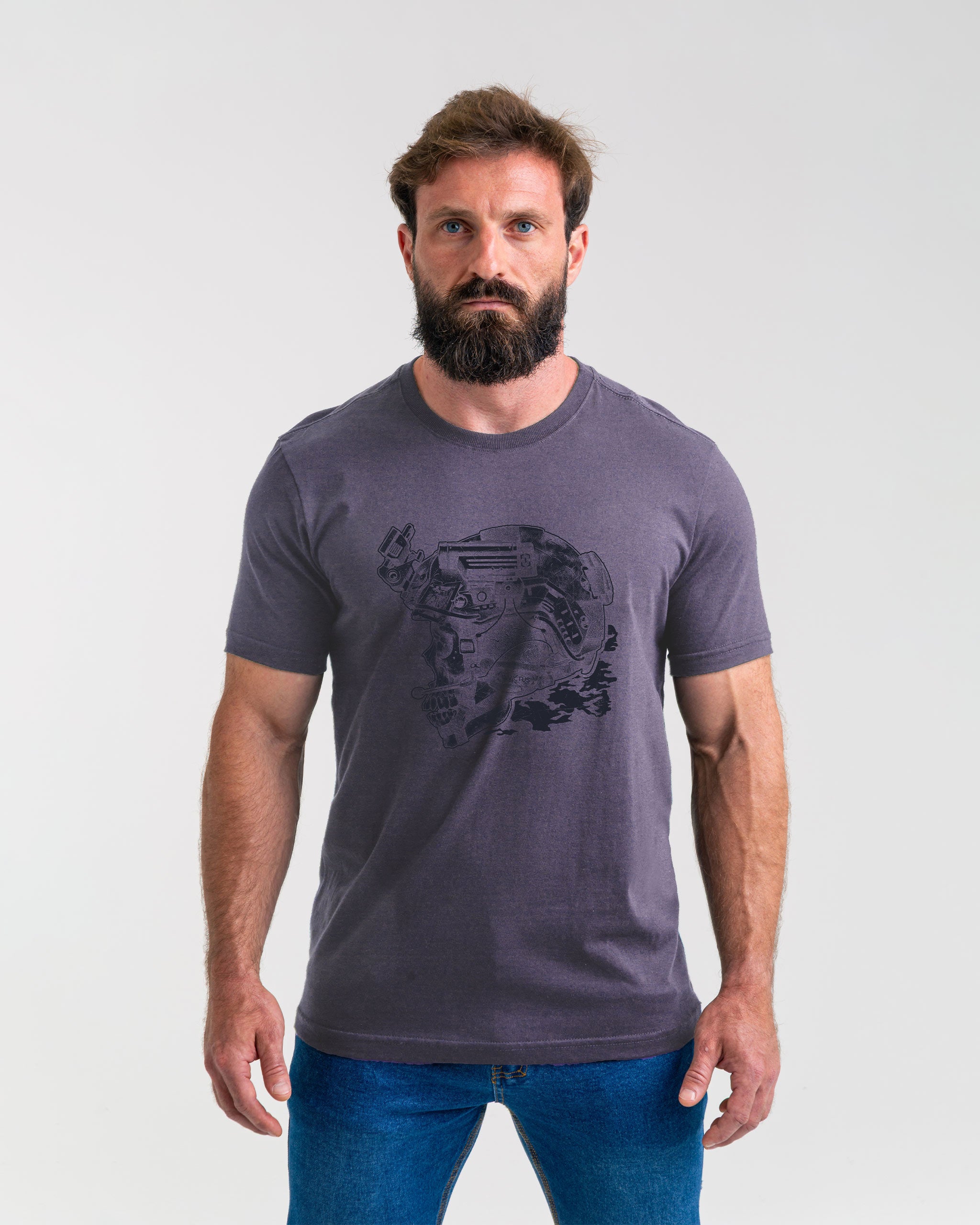 Camiseta Concept Blackjack - Chumbo