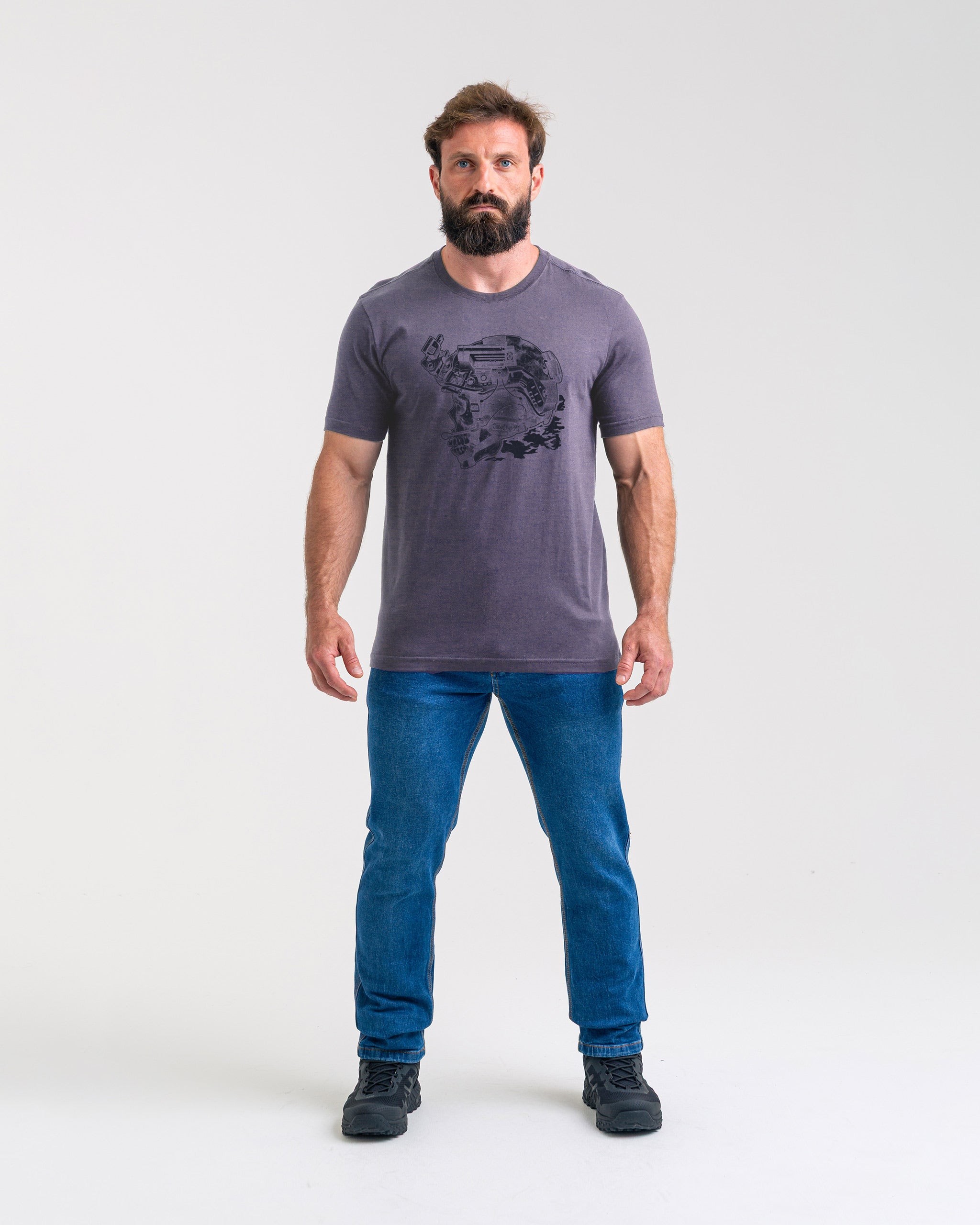 Camiseta Concept Blackjack - Chumbo