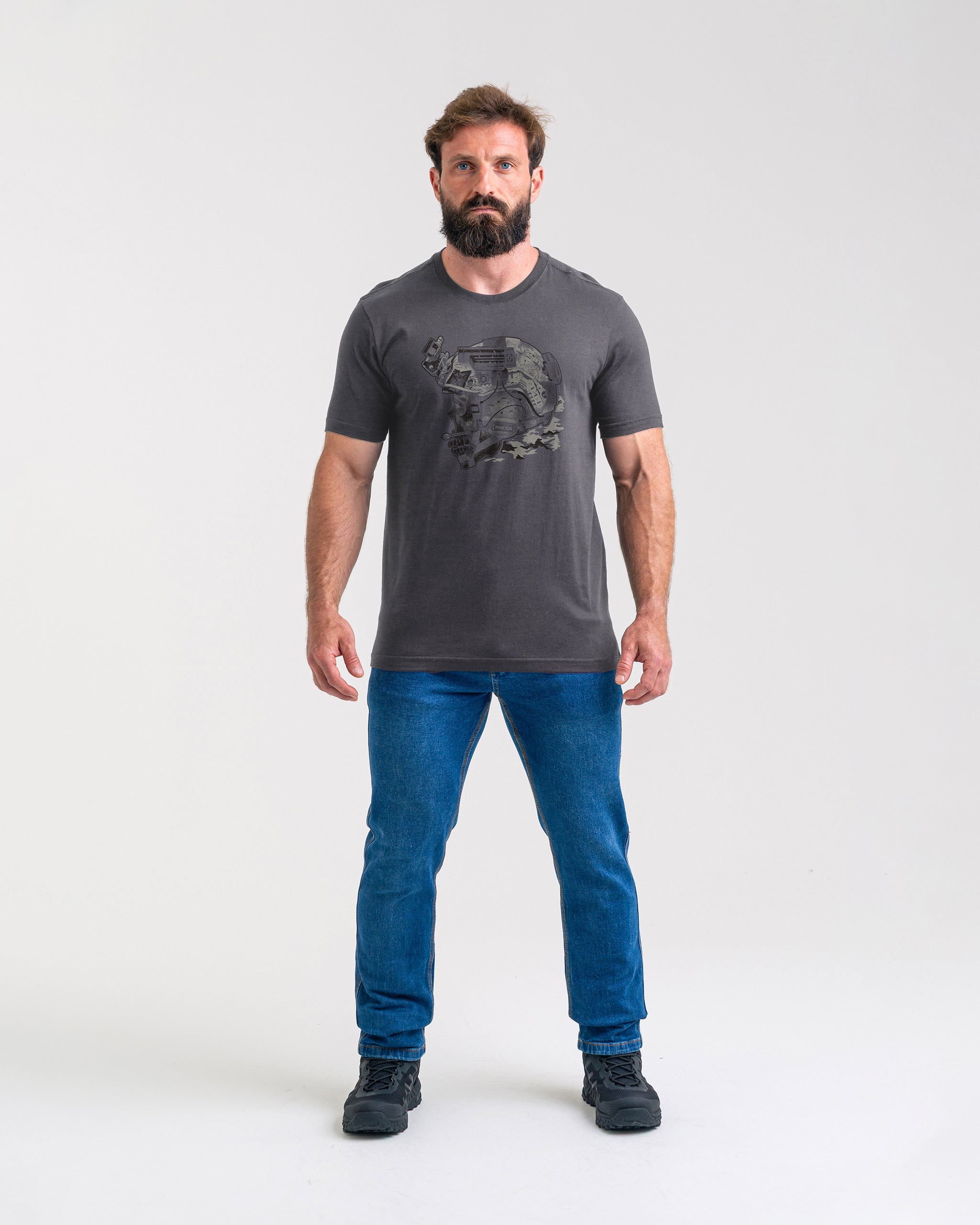 Camiseta Concept Blackjack - Chumbo