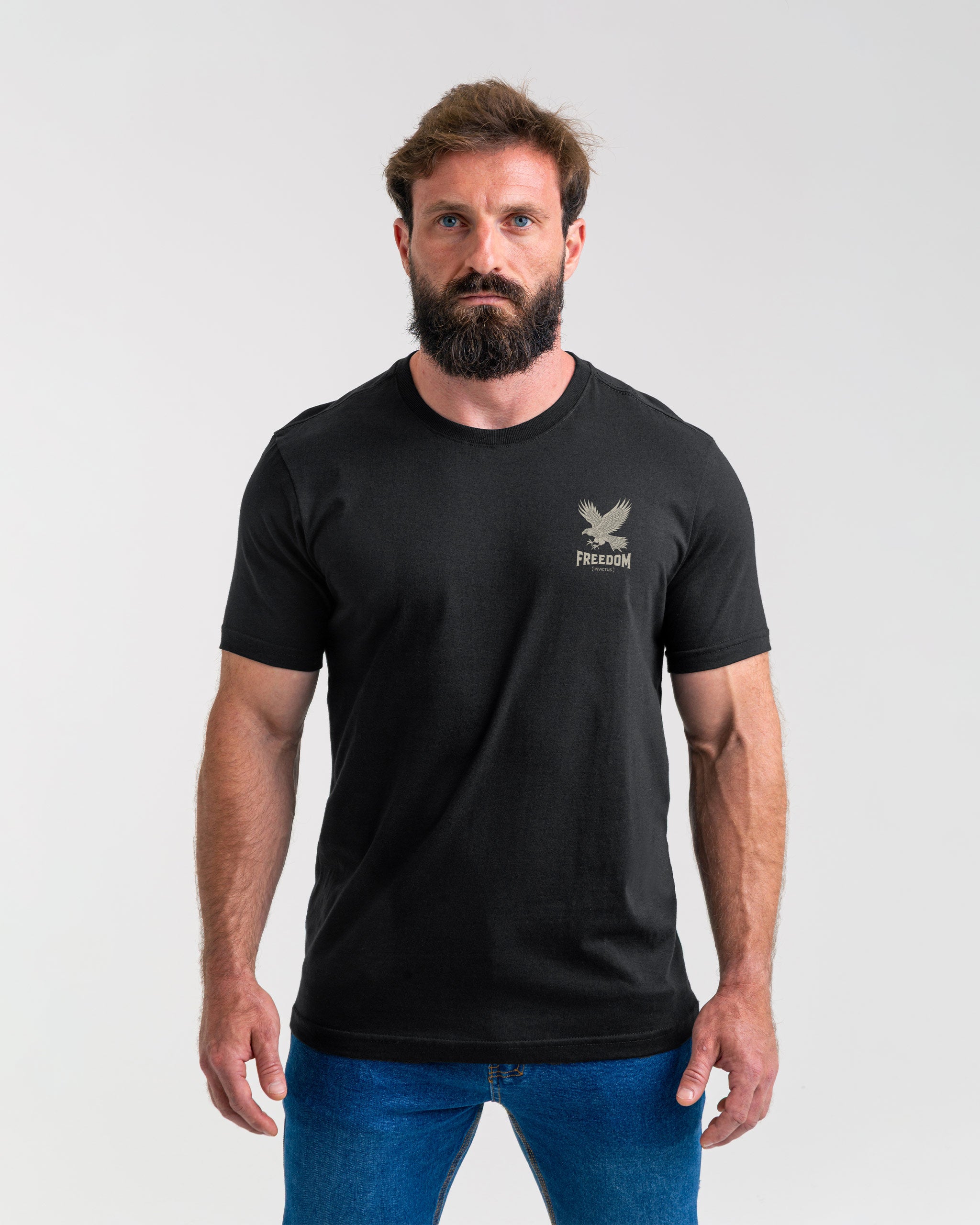 Camiseta Concept Bald Eagle - Preta - INVICTUS