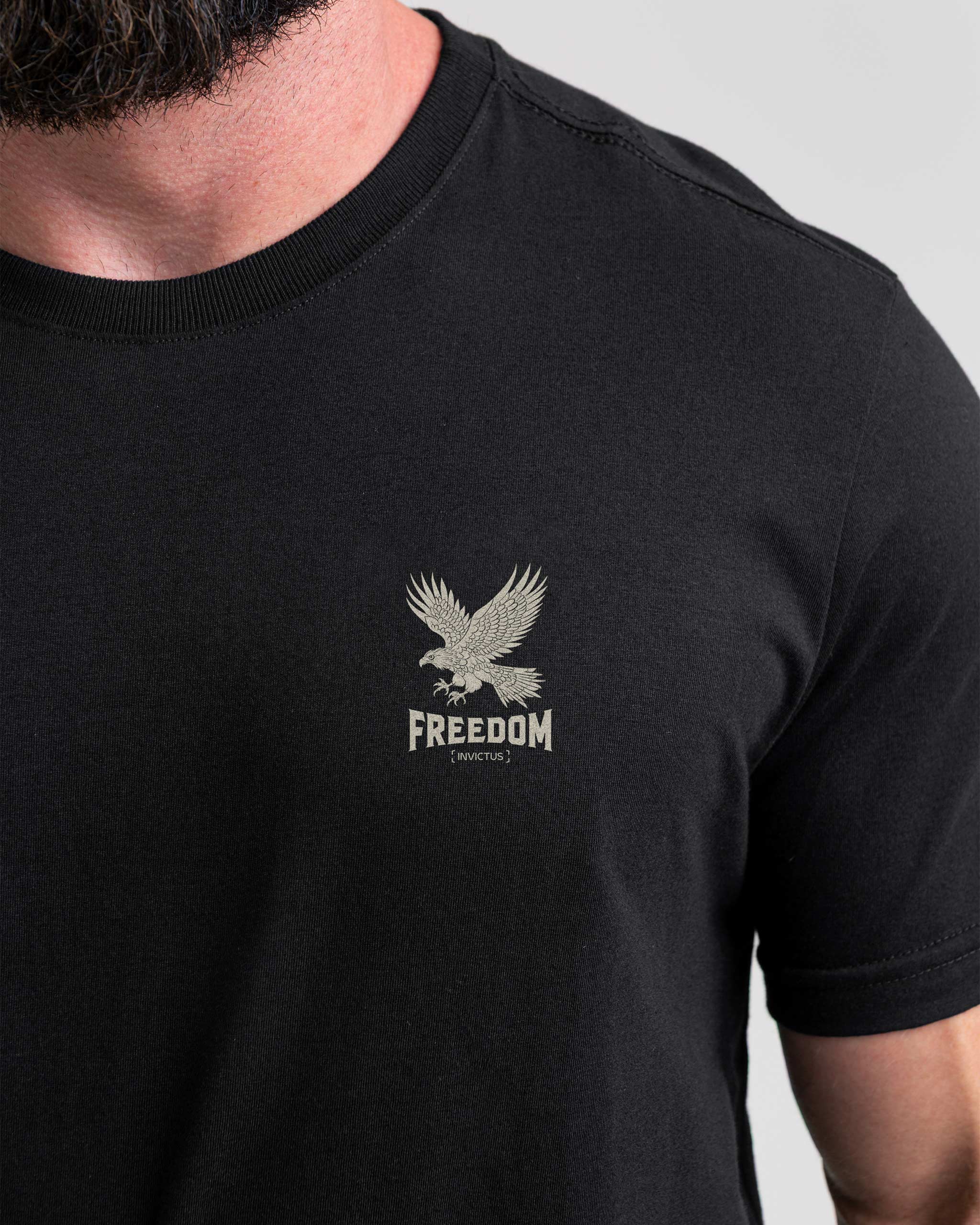 Camiseta Concept Bald Eagle - Preta - INVICTUS