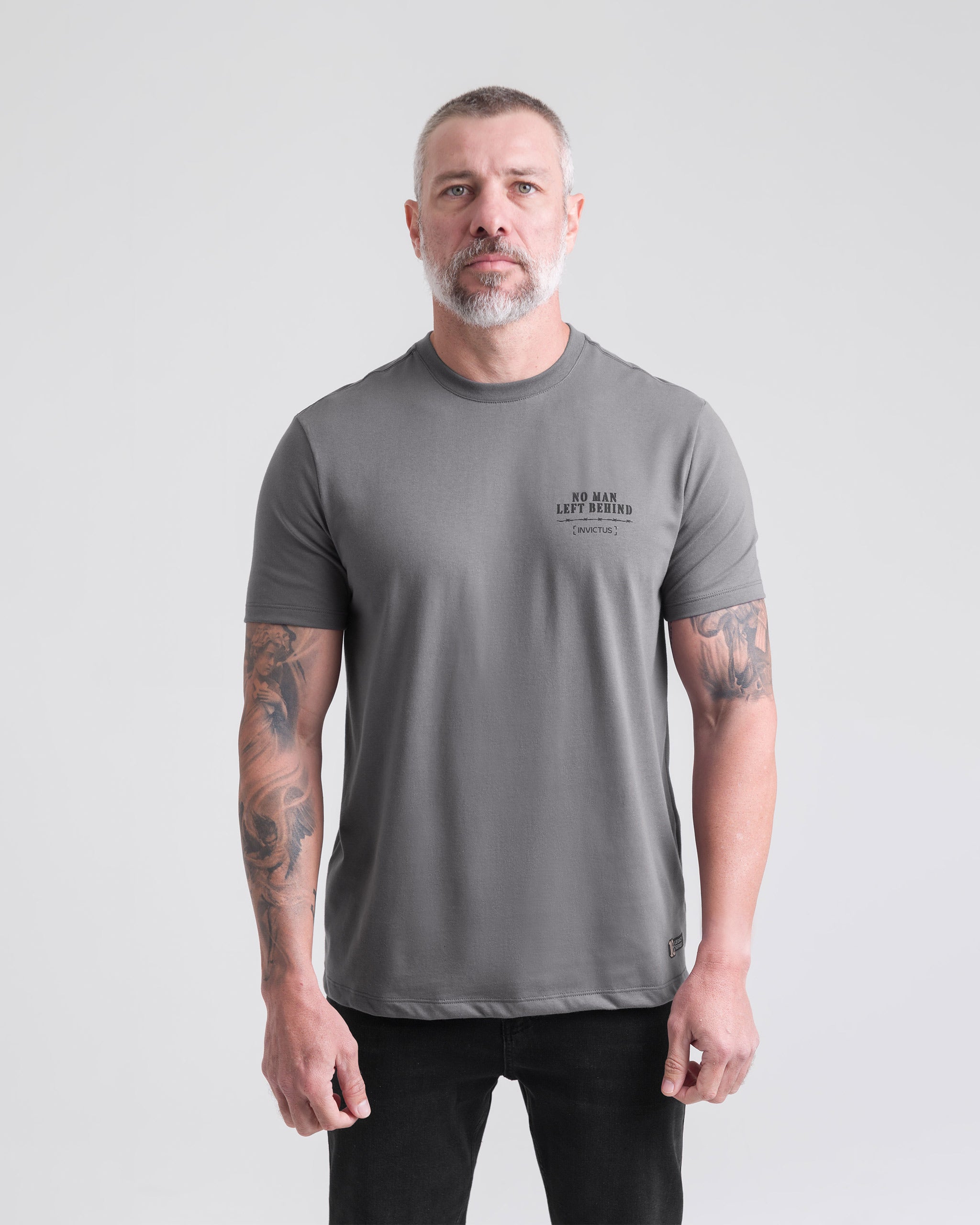 Camiseta Concept Brotherhood 10 Anos - Chumbo - INVICTUS