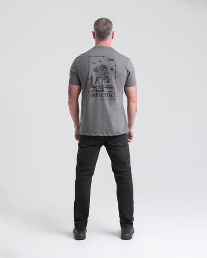 Camiseta Concept Brotherhood 10 Anos - Chumbo