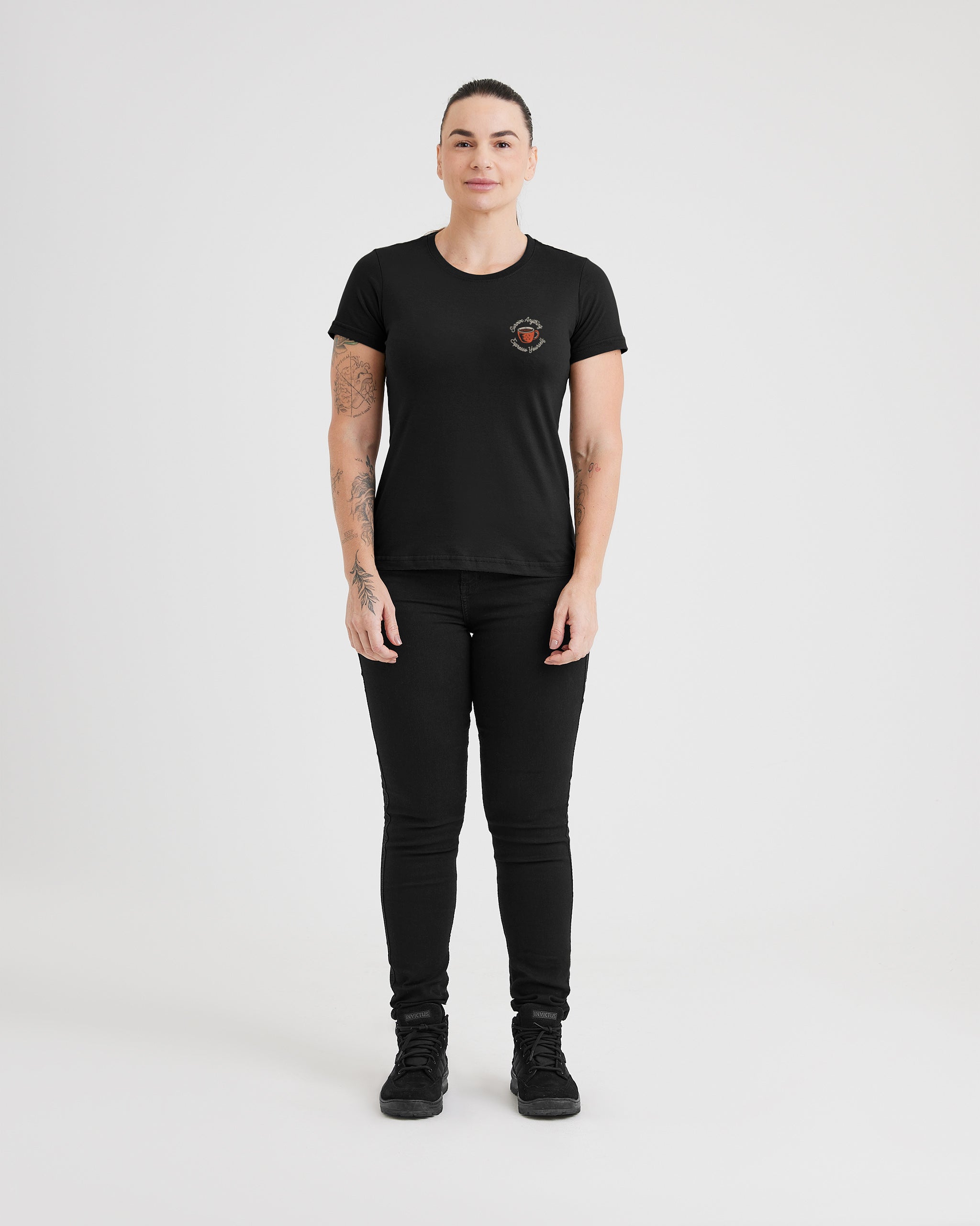 Camiseta Concept Expresso Yourself Feminina - Preta