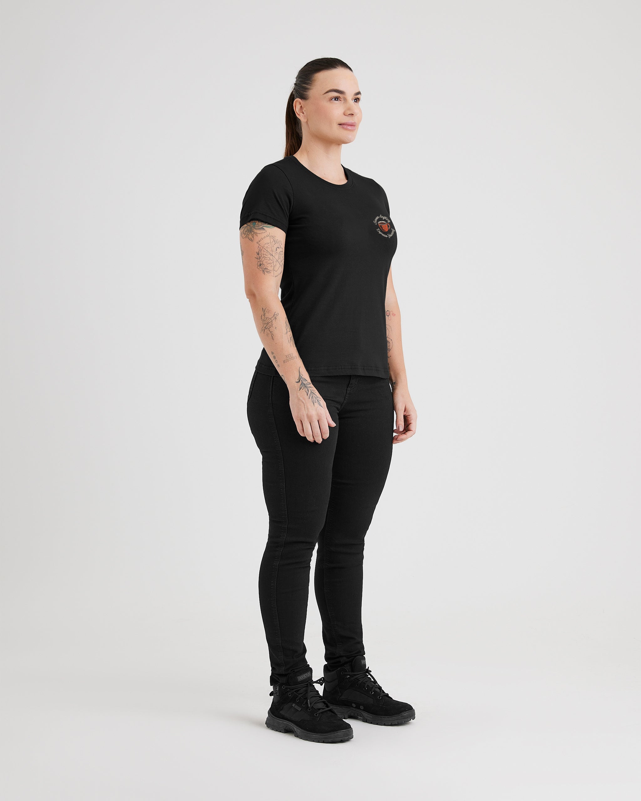 Camiseta Concept Expresso Yourself Feminina - Preta