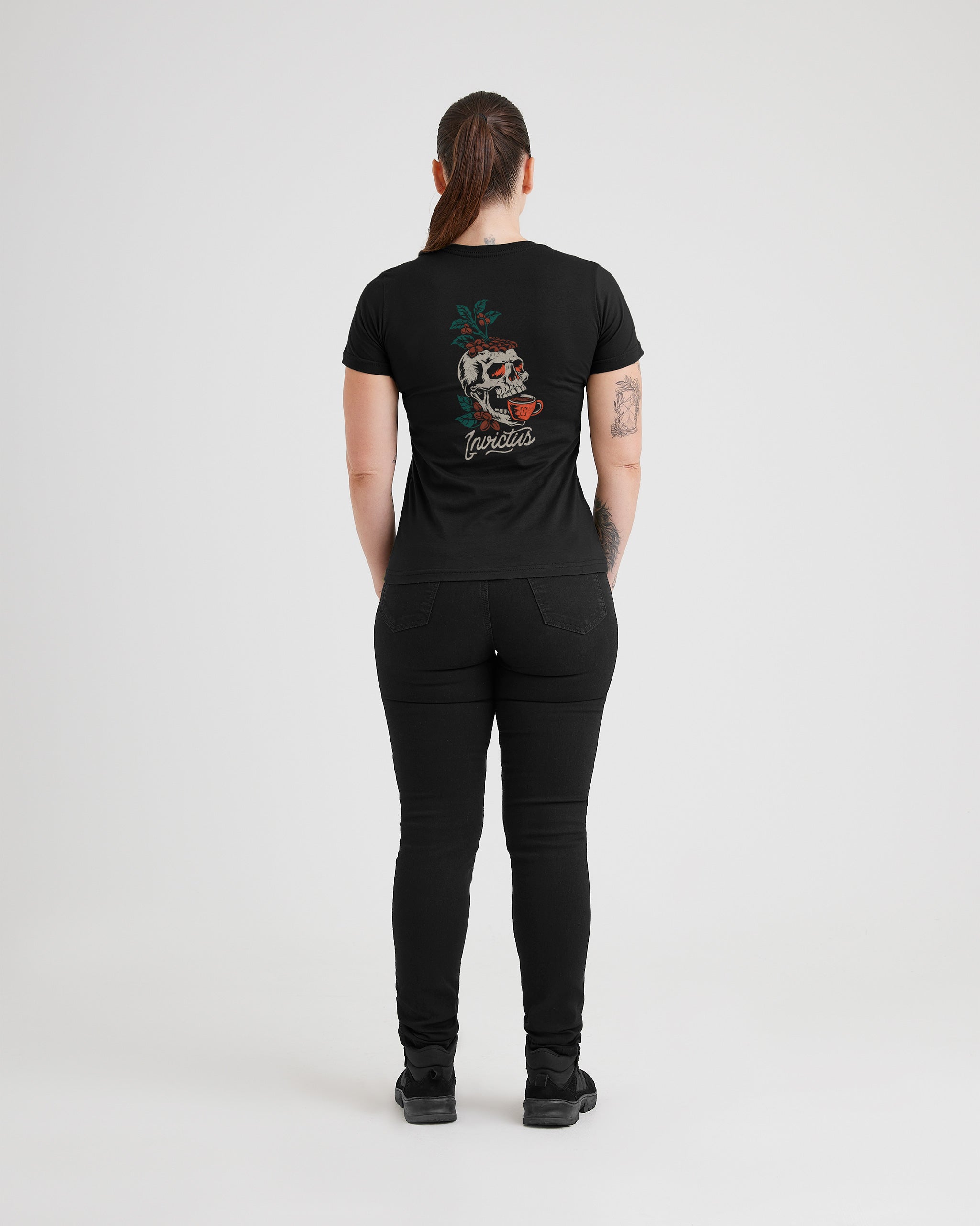 Camiseta Concept Expresso Yourself Feminina - Preta - INVICTUS