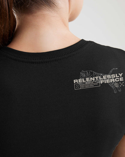 Camiseta Concept Feral Focus Feminina - Preta