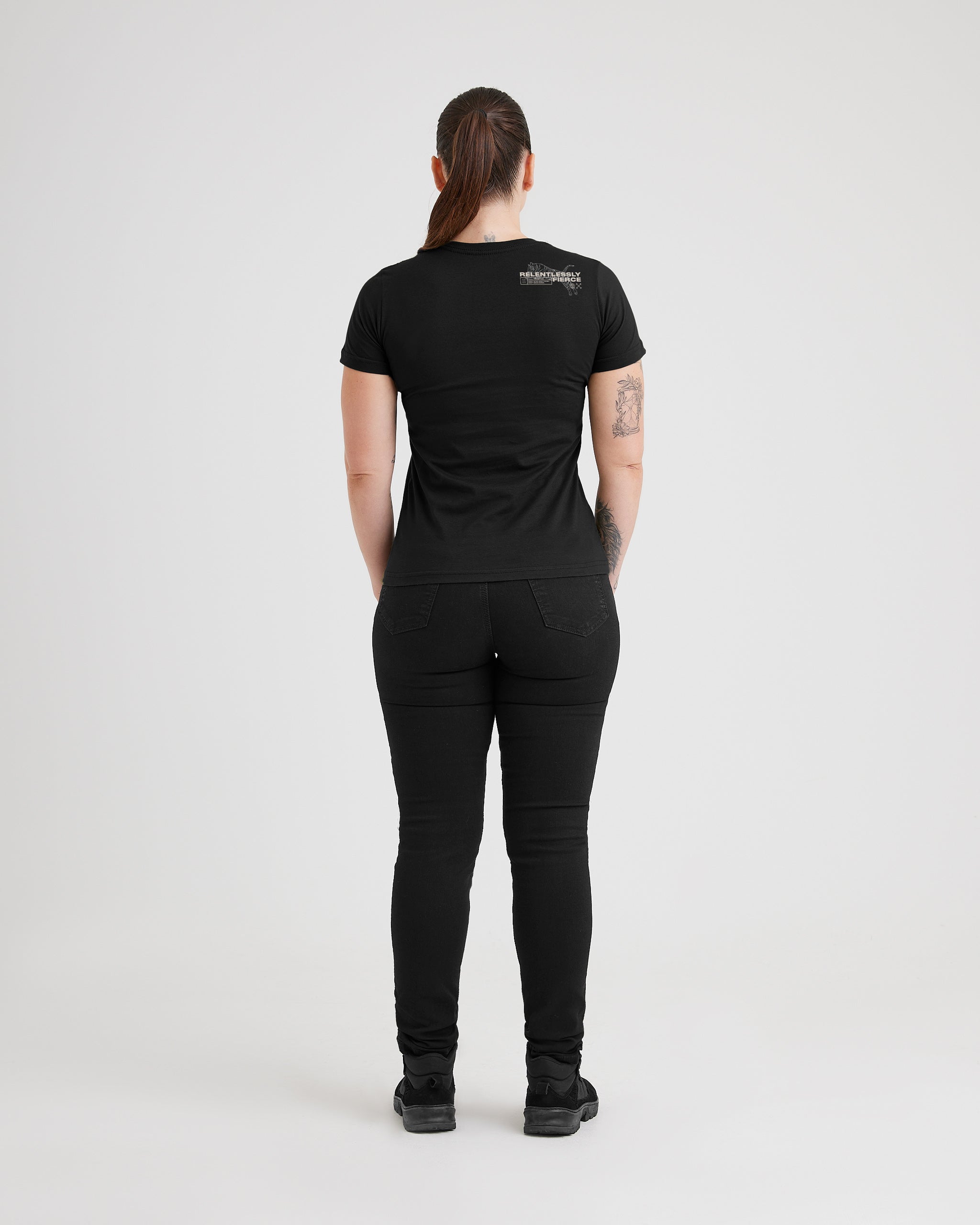 Camiseta Concept Feral Focus Feminina - Preta