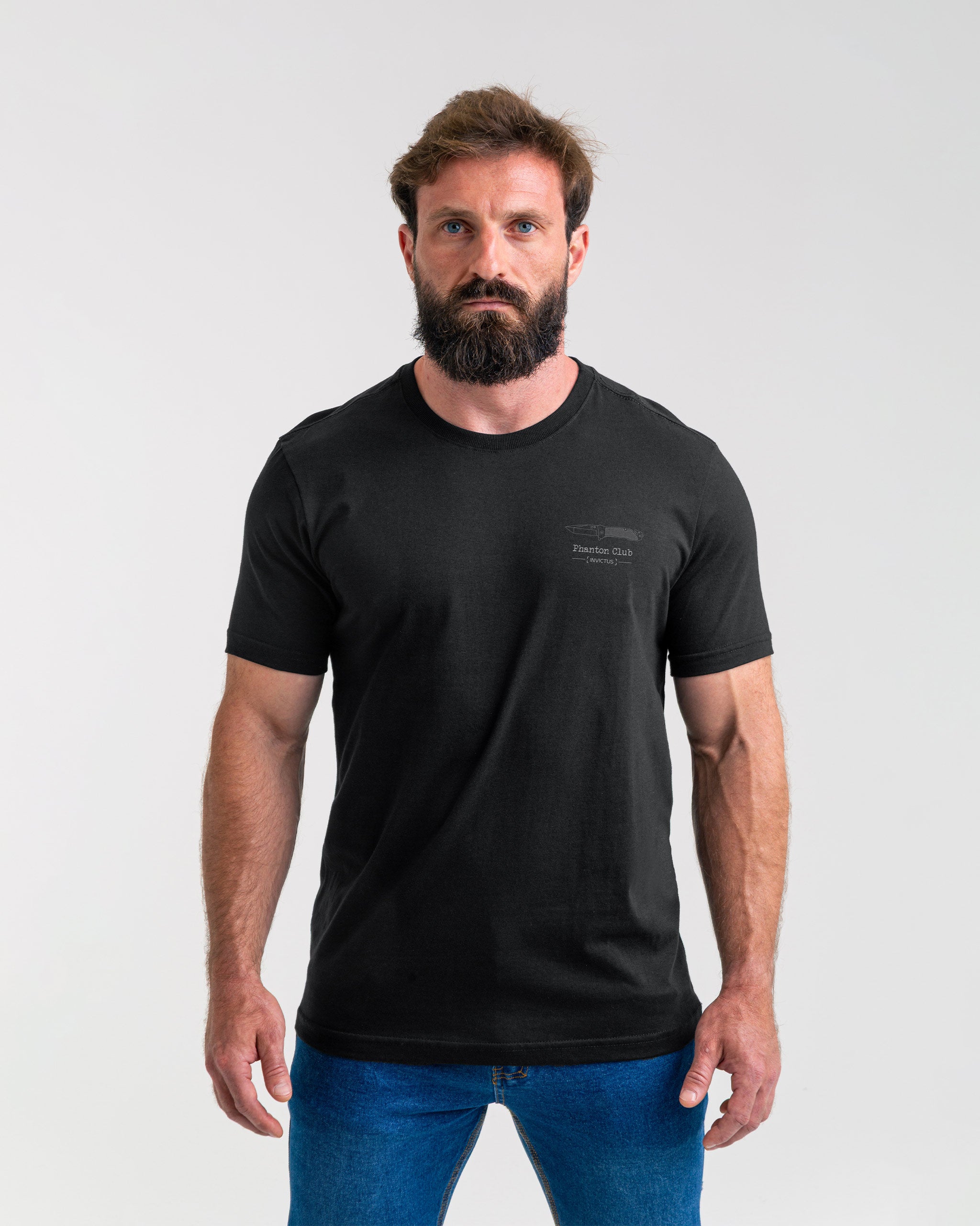 Camiseta Concept Phanton Club - Preta