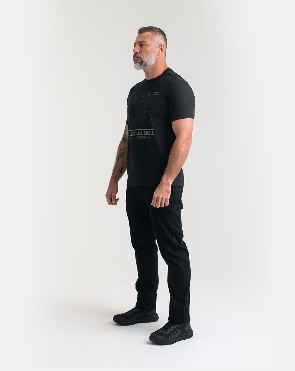 Camiseta Concept Skill - Preta - INVICTUS