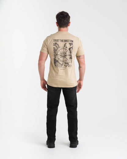 Camiseta Concept Windrose - Caqui