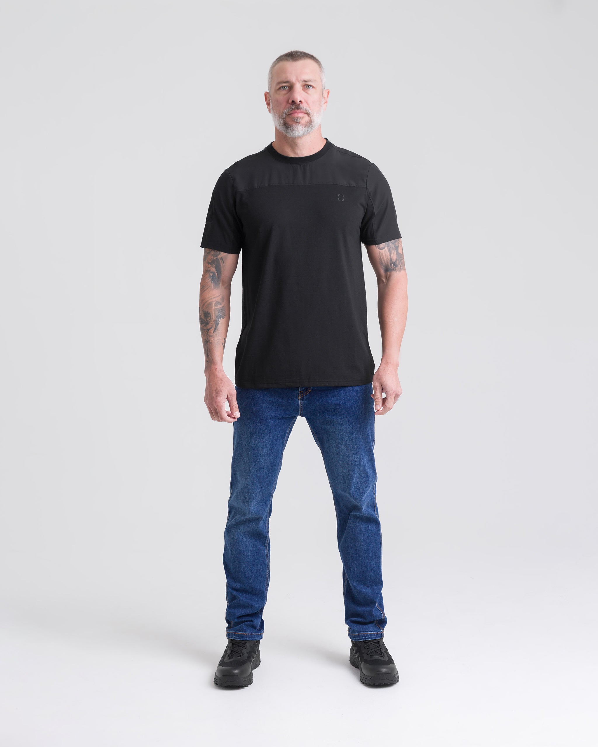 Camiseta Infantry Relief - Preta