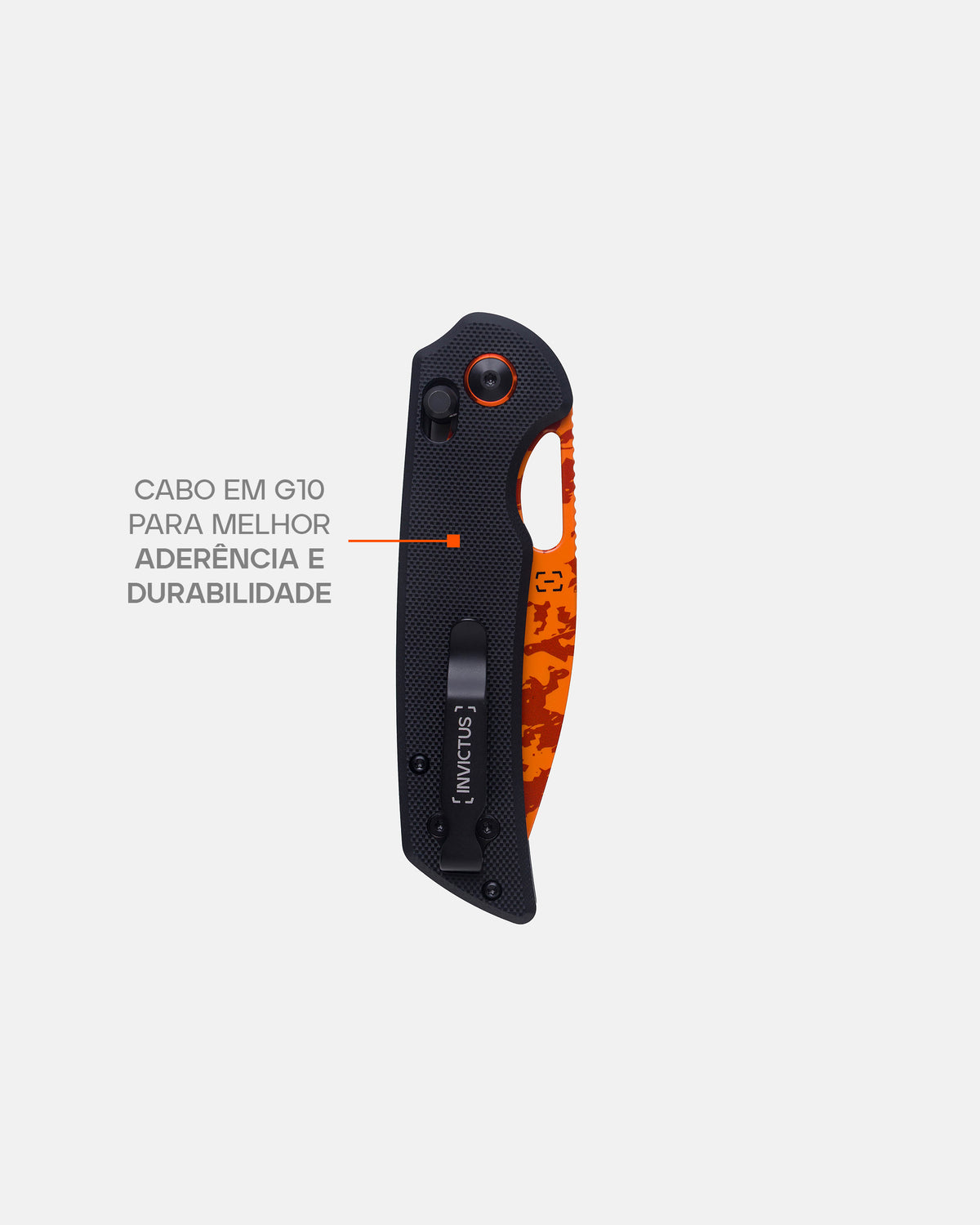 Canivete Loyal Legacy Series - Preto e Laranja