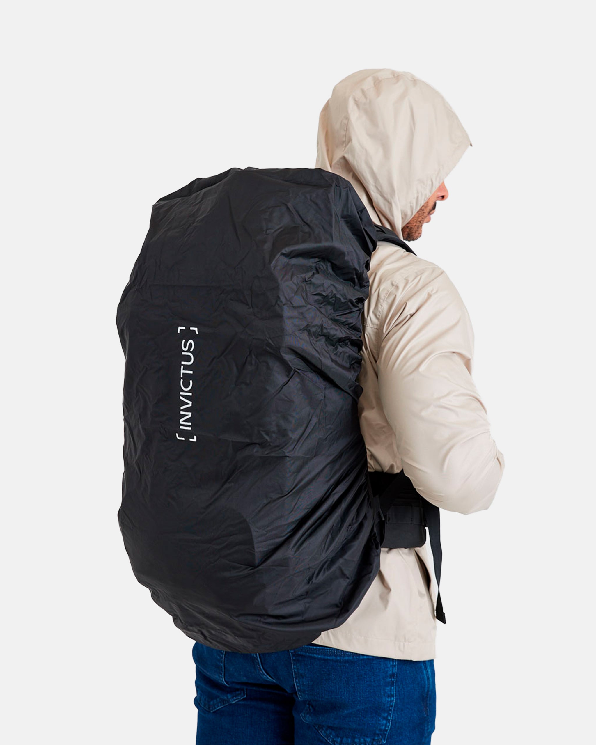 Capa de Chuva Drypack para Mochila 40L a 60L - Preta