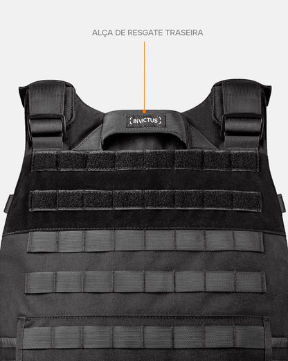 Capa de Colete Vulcano 2.0 - Preto