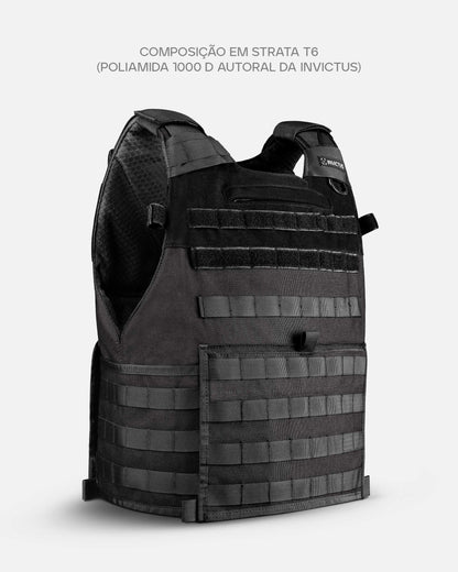 Capa de Colete Vulcano 2.0 - Preto