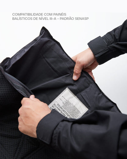 Capa de Colete Vulcano 2.0 - Preto