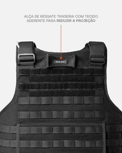 Capa de Colete Vulcano 3.0 - Preta