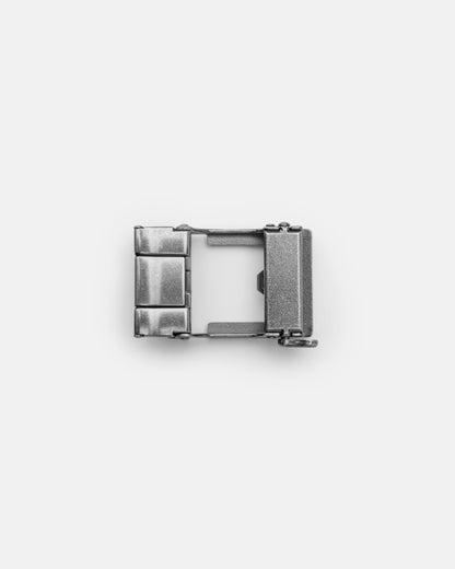 Fivela Prime para Cinto Grayman - Chumbo Escovado