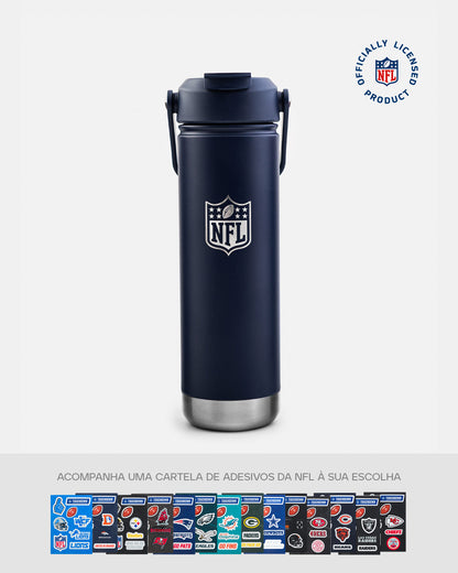 Garrafa Fieldborn NFL - Azul Marinho