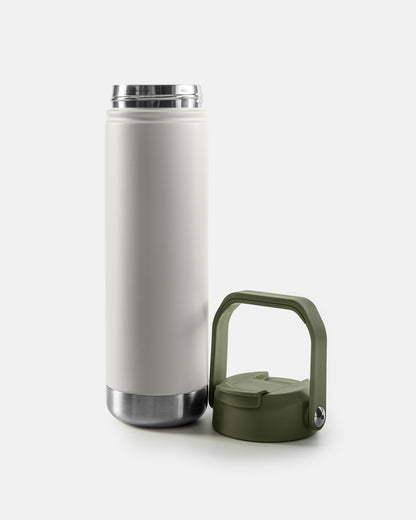 Garrafa Térmica Fieldborn 768 ml - Verde e Tan