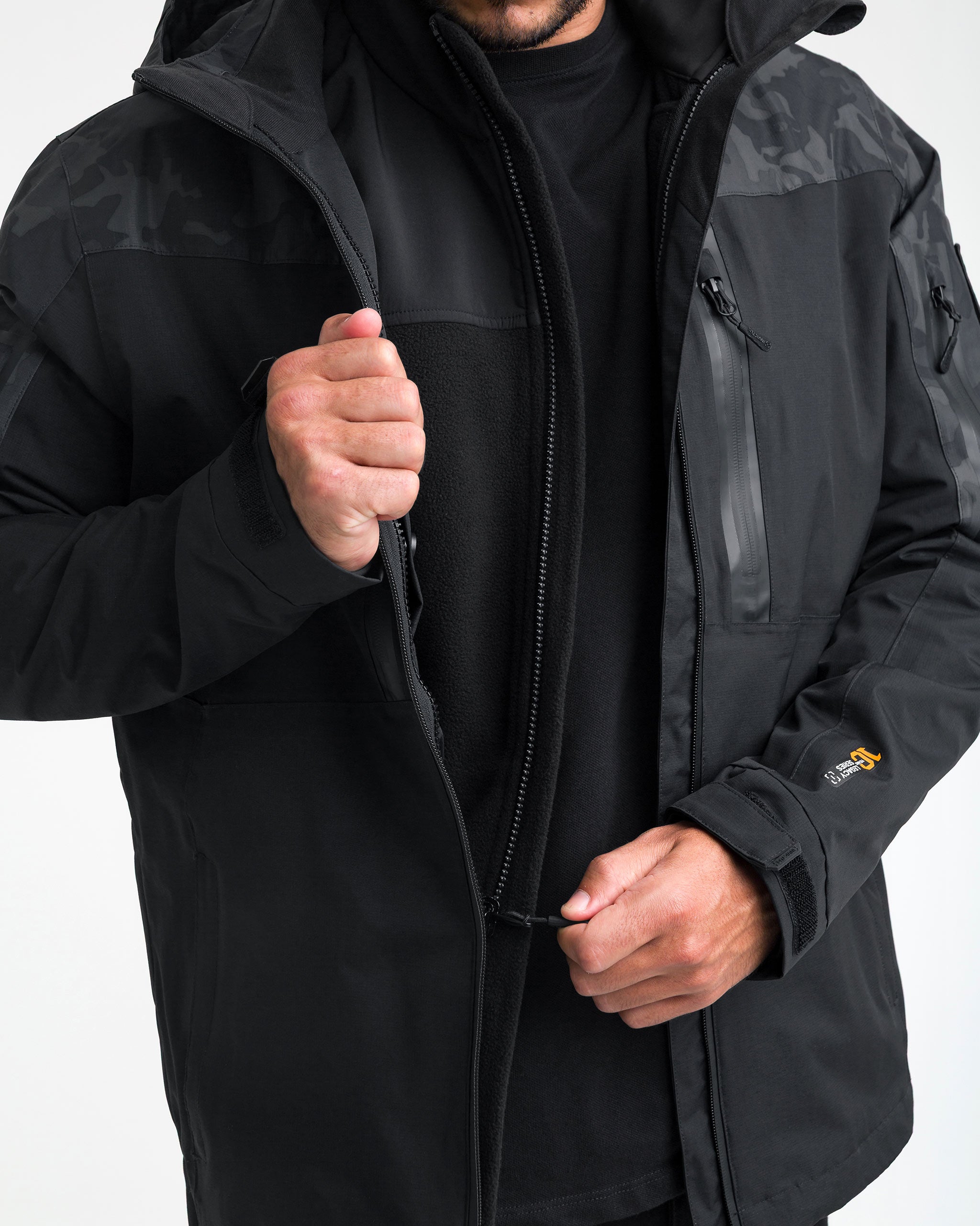 Jaqueta Rain 10 anos - Warskin Black