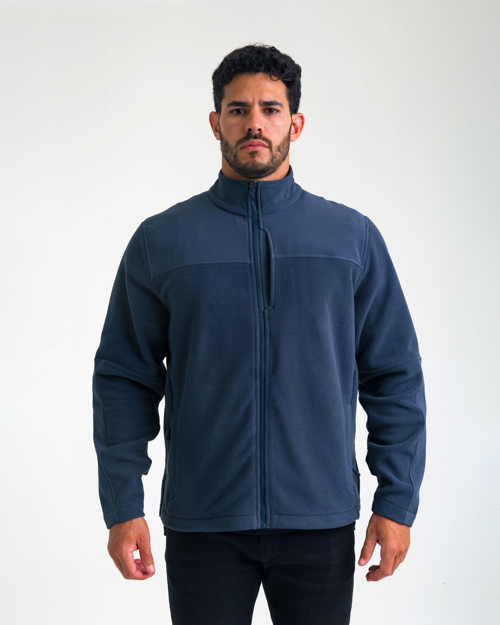 Jaqueta Fleece Snow 2.0 INVICTUS - Azul Marinho